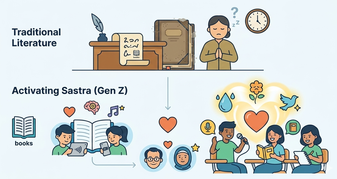 Menghidupkan Sastra di Kelas: Cara Membuat Anak Gen Z Jatuh Cinta pada Puisi